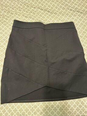 Express Black Stretch Skirt